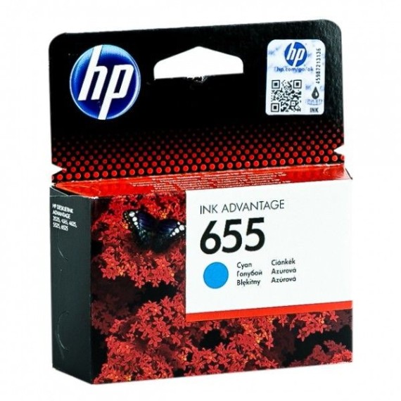 Cartouche jet d'encre  HP Original CZ110AE pour HP 655 - Noir