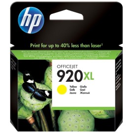 Cartouche jet d'encre HP original CD974AE pour HP 920XL - Yellow