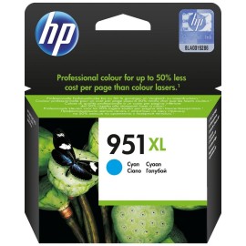 Cartouche jet d'encre HP original CN046AE pour HP 951XL - Bleu