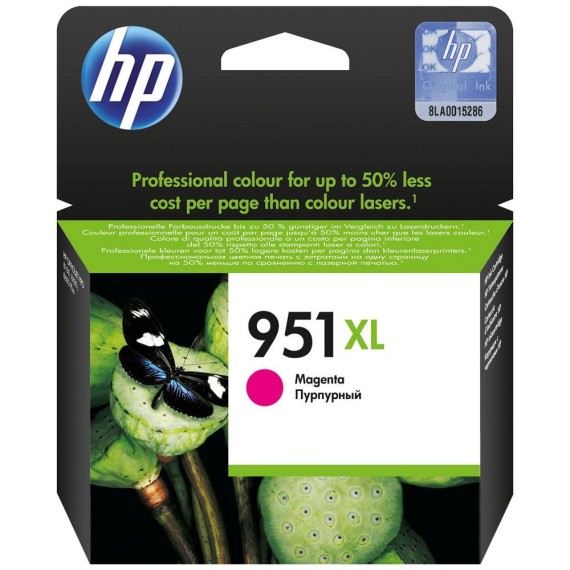 Cartouche jet d'encre HP original CN047AE pour HP 951XL - Magenta