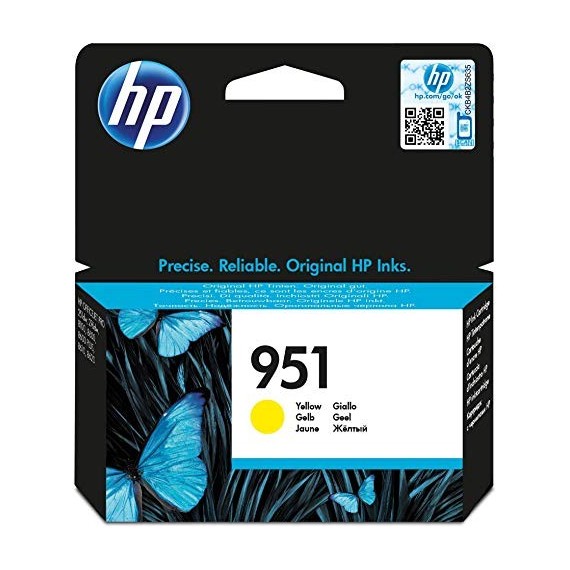 Cartouche jet d'encre HP original CN052AE pour HP 951  - Yellow