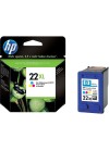 Cartouche jet d'encre HP original C9352CE pour HP 22XL  - Noir