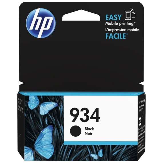 Cartouche d'encre HP Originale noir pour HP 934 (C2P19AE)