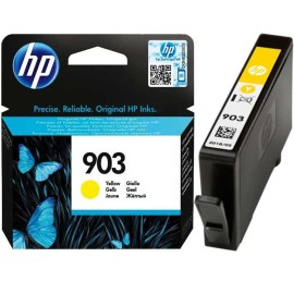 Cartouche jet d'encre HP original  pour HP 903  Jaune -T6L95AE