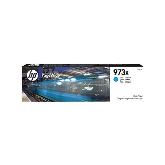 Toner HP original F6T81AE  HP 973X PageWide - Cyan