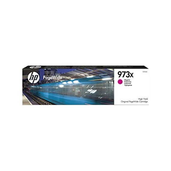 Toner HP original F6T82AE  HP 973X PageWide - Magenta