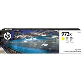 Toner HP original  F6T83AE  pour HP 973X PageWide - Jaune