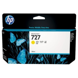 Cartouche jet d'encre  HP original B3P21A pour DesignJet HP 727 - Jaune