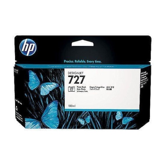 Cartouche jet d'encre  HP original B3P23A pour DesignJet HP 727 -Noir