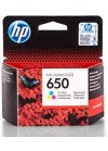 Cartouche jet d'encre  HP original CZ102AE pour HP 650 - Couleurs