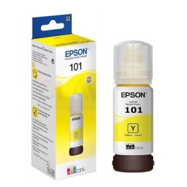 Bouteille d'encre Original EPSON 101 pour L4150/l6190-70ml- jaune (C13T03V44A)