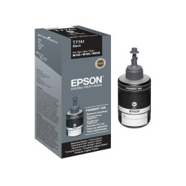 Bouteille D'encre Original EPSON T7741 POUR M100/L1455 -140ml pigment - Noir