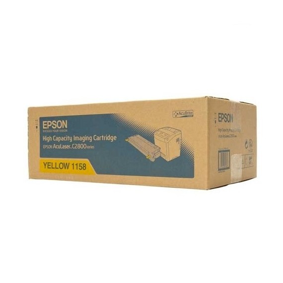 Toner Original EPSON C13S051158 pour AL-C2800 - Jaune