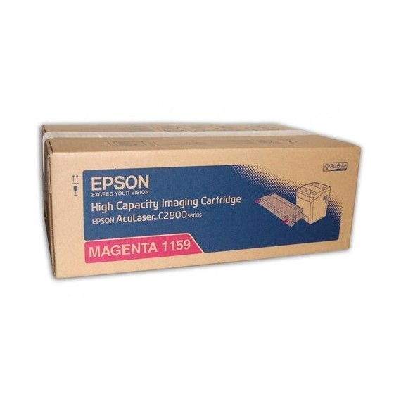 Toner Original EPSON C13S051159 pour AL-C2800 - Magenta