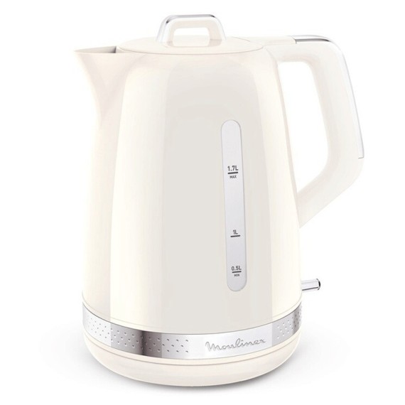 Bouilloire Moulinex 2400 W - 1,7L - Beige (BY320A10)