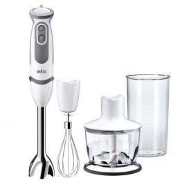 Mixeur Plongeant BRAUN 700 Watt - 0.6 Litres - Blanc (MQ3035 Sauce)