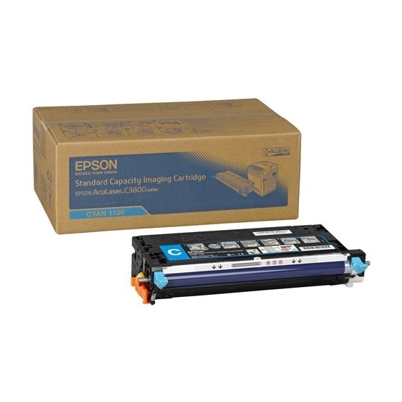 Toner Original EPSON C13S051130 pour AL-C3800 - Cyan