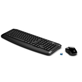 Ensemble Clavier + Souris HP Sans Fil - Noir (3ML04AA)