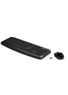 Ensemble Clavier + Souris HP Sans Fil - Noir (3ML04AA)