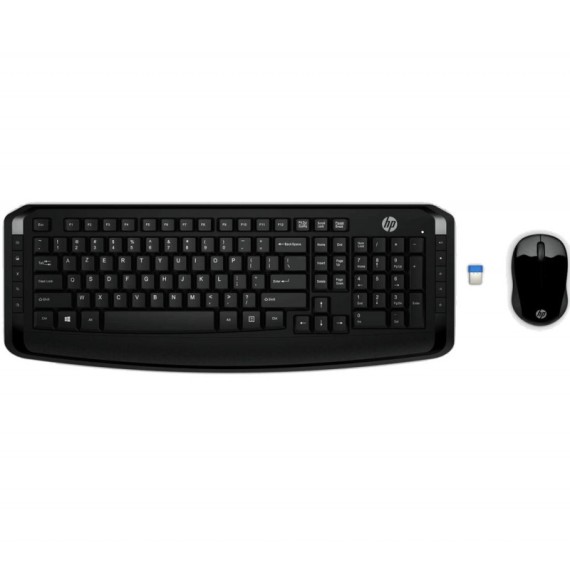 Ensemble Clavier + Souris HP Sans Fil - Noir (3ML04AA)