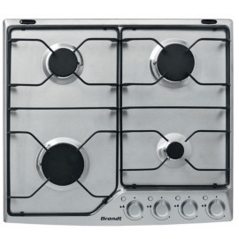 Plaque de Cuisson BRANDT 4 Feux - 60 cm - Inox (BPE8610X)