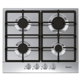 Plaque de Cuisson FOCUS 4 Feux 60 cm - Inox (F.408X)