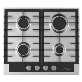 Plaque de Cuisson FOCUS 4 Feux 60 cm - Inox (F.402X)