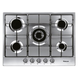 Plaque de Cuisson FOCUS 5 Feux 70 cm - Inox (F.407X)