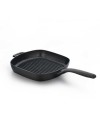 Poêle à griller carrée Korkmaz Gusto Volcanite 28 cm  - Noir (A1373)