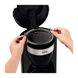 Cafetière filtre Tefal 1000 Watt 1,25L 15 tasses - Noir (CM180811)