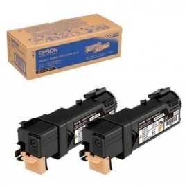 Double Toner Original EPSON C13S050631  pour AL-C2900N/CX29NF series - Noir