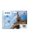 Cartouche d'encre Original (2400 p) Epson T7022 pour WP4000/4500 Taille XL - Cyan (C13T70224010)