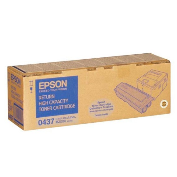 Toner Original EPSON C13S050437 pour AL-M1200 - Noir