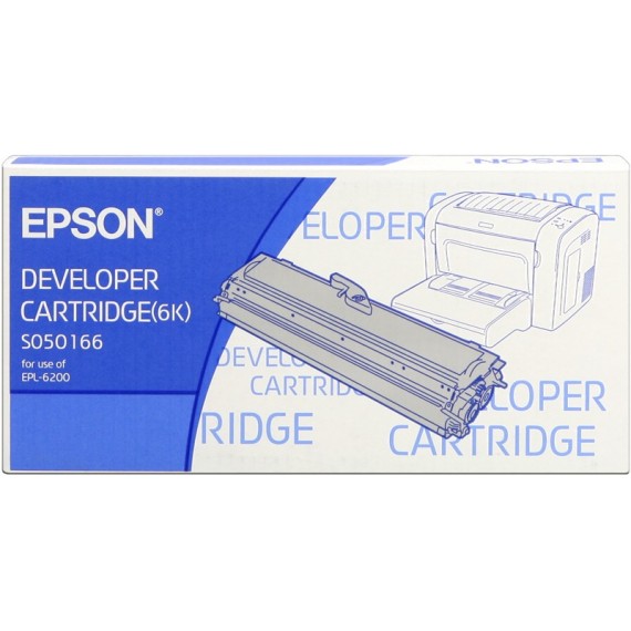 Toner Original EPSON C13S050166 pour EPL-6200 - Noir