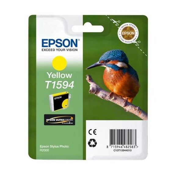 Cartouche Original Epson C13T15944010 pour R2000 - Jaune