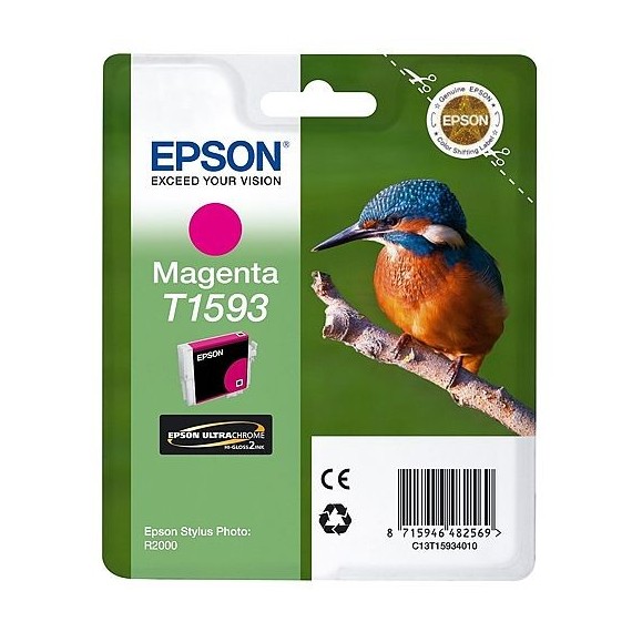 Cartouche Original Epson C13T15934010 pour R2000 -Magenta