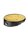 Crêpière électrique Techwood  anti-adhésif  1200 Watt  - Noir (TCP-126)