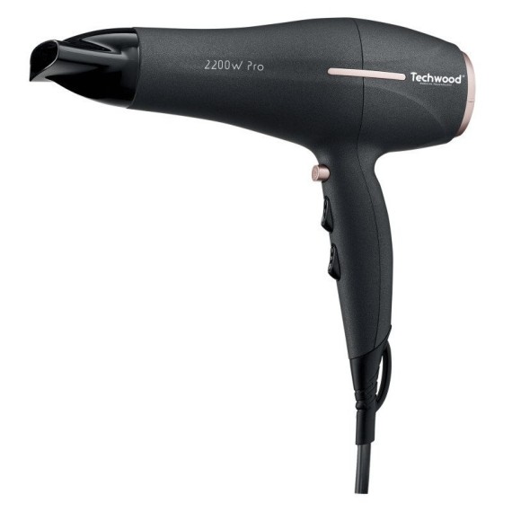 Sèche cheveux Pro Techwood 2200W  - Noir ( TSC-2296)