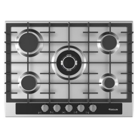 Plaque de Cuisson FOCUS 5 Feux 70 cm - Inox (F.403X)