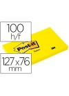 Stick Note 76/127  Fluo Jaune 100 F