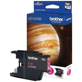 Cartouche Jet d'encre Originale Brother LC1240M pour Brother DCP-J525W , MFC-J6910DW  - Magenta (600 Pages)