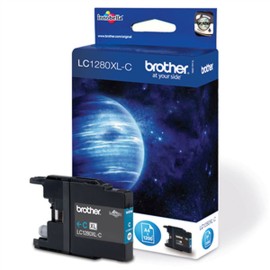 Cartouche Jet d'encre Originale Brother LC1280XLC pour Brother MFC-J6510DW , MFC5910DW - Cyan (1200 Pages)