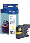 Cartouche Jet d'encre Originale Brother LC123Y pour Brother MFCJ4510DW , MFCJ245 - Jaune  (600 Pages)