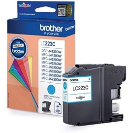 Cartouche Jet d'encre Originale Brother LC223C pour Brother MFC-J480DW , MFC-J5720DW - Cyan (550 Pages)