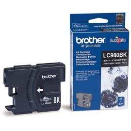 Cartouche Jet d'encre Originale Brother LC980BK pour Brother DCP145C , MFC250C - Noir (300 Pages)