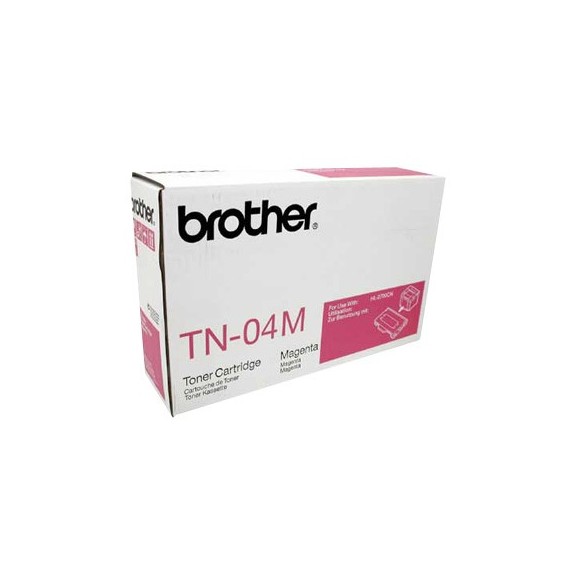 Toner Original Brother LaserJet TN04M pour Brother HL-2700CN , MFC9420CN - Magenta (6 600 Pages)