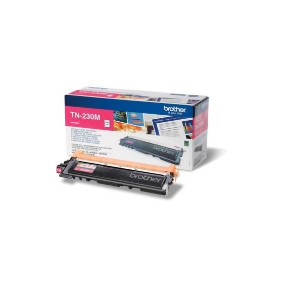 Toner Original Brother LaserJet TN230M pour Brother HL3040CN , MFC9120CN - Magenta (1400 Pages)