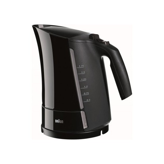 Bouilloire  BRAUN  Multiquick 3 - 2200 Watt - 1.7L - Noir (WK300 ONYX)