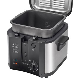 Friteuse Brandt  1600 Watt - 2.5 L - Noir&Inox (FRI30X)