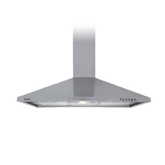 Hotte pyramidale Focus 90cm - Inox (F.905X)